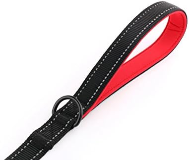 Primal Pet Gear Dog Leash 6ft Long,Traffic Padded Two Handle,Heavy Duty,Reflective Double Handles Lead for Control Safety Training,Leashes for Large Dogs or Medium Dogs,Dual Handles Leads(Black) - Image 6