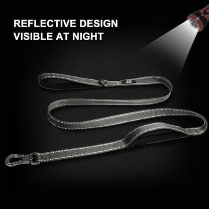 Twoear 6FT 1IN Heavy Duty Dog Leash for Large Dogs with 2 Padded Handles - Image 5