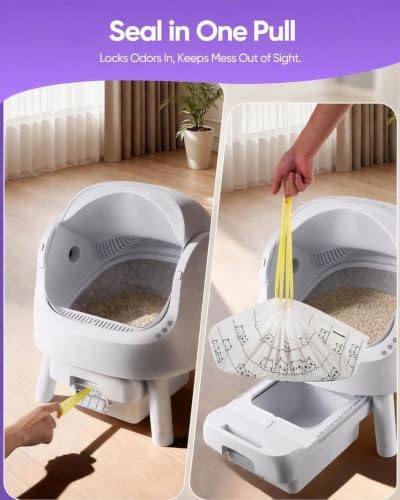 180 Count Cat Litter Bags for Pet Pivot Autoscooper 11/12 Box - Image 5