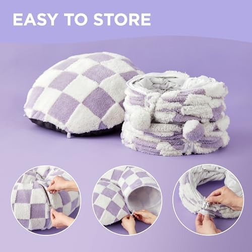 Lesure Donut Cute Jacquard Cat Tunnel Bed Kitten Toys for Puppy Bunny - Image 4