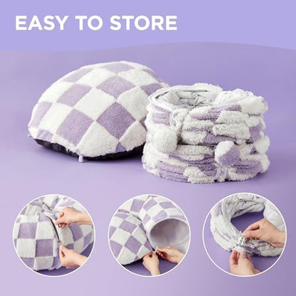 Lesure Donut Cute Jacquard Cat Tunnel Bed Kitten Toys for Puppy Bunny - Image 4