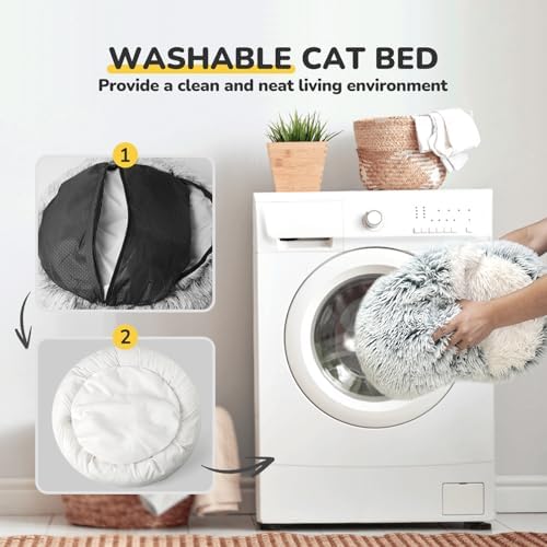 CATISM Cat Bed Hooded Cat Beds for Indoor Cats or Small Dogs - Image 5