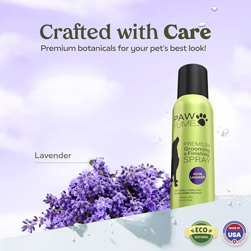 PAWFUME Dog Cologne Spray Grooming & Finishing, Royal Lavender, 4-Pack - Image 4