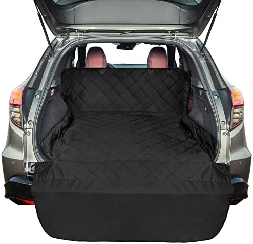 F-color SUV Cargo Liner for Dogs - Trunk Cover with Bumper Flap Protector by F-color