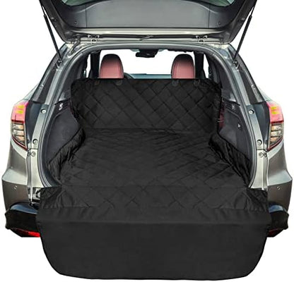 F-color SUV Cargo Liner for Dogs - Trunk Cover with Bumper Flap Protector by F-color