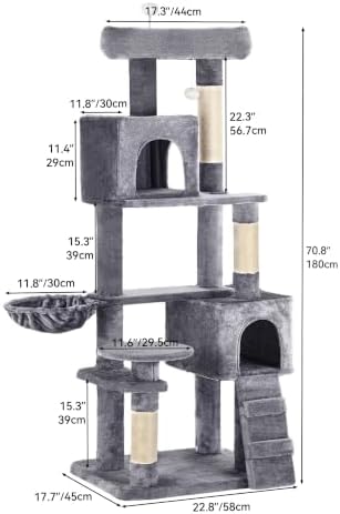 YITAHOME 70.8-Inch Tall Cat Tree Indoor - Image 3