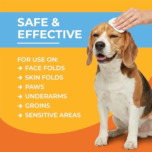 Paw Science 3% Chlorhexidine Wipes for Dogs and Cats - Cleansing Antiseptic, Antibacterial, Antifungal Wipes with Aloe for Skin Infections, Itchy Yeast Paws, Cat Acne - Image 6