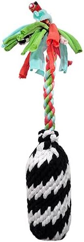 Fancy Feline Large Super Firecracker Rope Dog Toys44; 12 in.