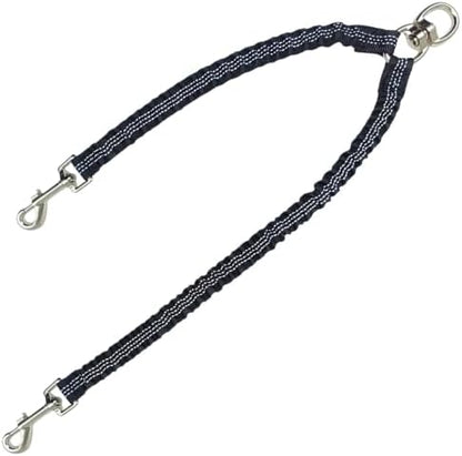 Double Dog Leash Coupler, Different Length Splitter for 2 Dogs by YUCFOREN