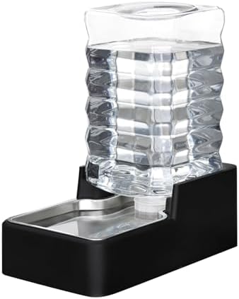 RIZZARI 8L Dog Water Dispenser: Leak-Proof Gravity Refill Waterer by RIZZARI
