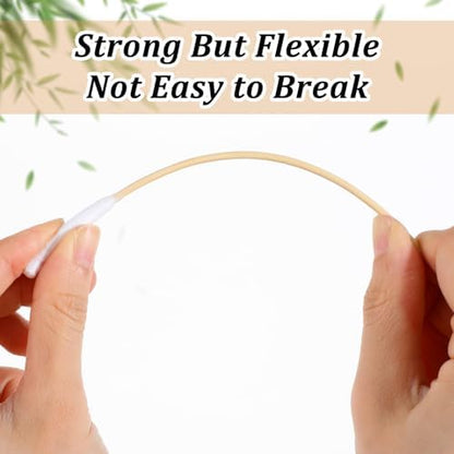 100 Pcs Large Cotton Swabs 6 Inch Dog Ear Swabs with Bamboo Handle for Dogs Soft Cotton Gentle and Lint-Free Dog Ears Clean Tips for Ear Cleaning Pet Care - Image 7