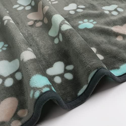 Luciphia Dog Blanket 3 Pack, Soft Cozy Fleece Throw for Puppy Cat,30"x20" - Image 5