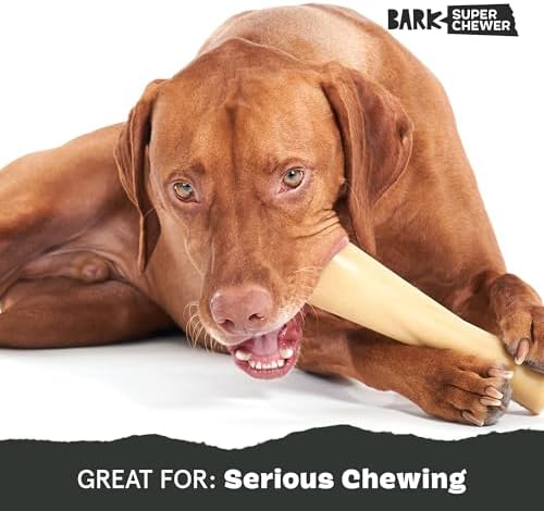 BarkBox Bacon Bone Super Chewer - Toy for Large Dogs - Image 5
