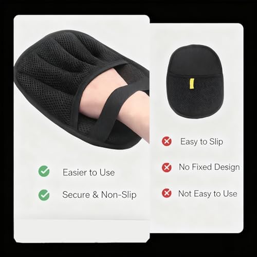 Pet Hair Removal Gloves for Dogs and Cats 2-Pack, Five-Finger Electrostatic Pet Hair Remover, Reusable Shedding & Lint Cleaning Gloves for Clothes Sofa Carpet Car Seats - Image 4
