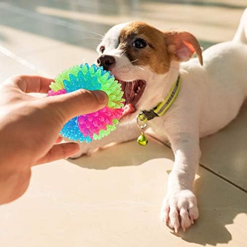 2Pcs Dog Balls,2inch Light Up Dog Balls,Flashing Elastic Ball,Glowing Interactive Led Pet Toys for Puppy Small Medium Dogs Cats - Image 2