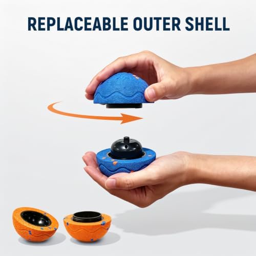 Interactive Dog Ball Toys - Automatic Moving, Bouncing Chew Toys, Wicked Balls with 3 Modes, E-TPU Vibrating Dog Ball for Small/Medium/Large Dogs, Birthday Gifts for Dogs(Blue) - Image 6