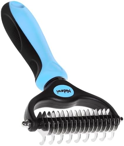 Nidawi Pet Dog Grooming Brush - Double Sided by Nidawi