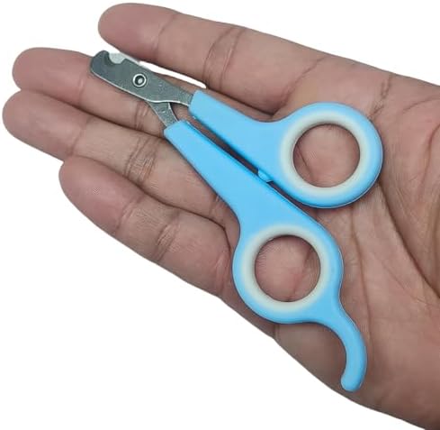 Dog & Cat Pets Nail Clippers and Trimmers - with Safety Nail Guard to Avoid Over Cutting, Nail File Great for Cats, Dogs, Bunnies - Cat & Dog Grooming Supplies (Blue White) - Image 5