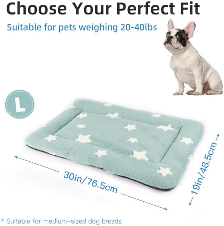 Mora Pets Dog Crate Pad Washable Puppy Dog Bed for Crate Flat Kennel Mat - Image 6