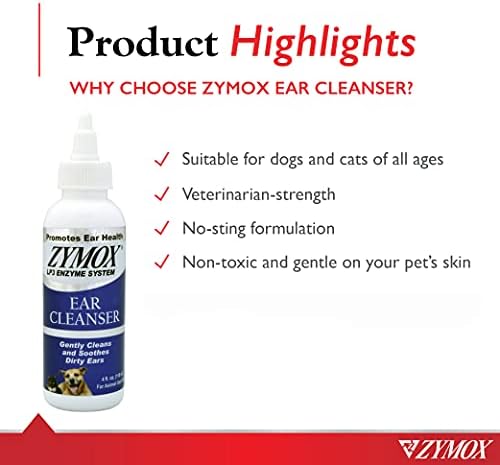 Zymox Ear Cleanser With Bio-Active Enzymes, 4 oz. - Image 3
