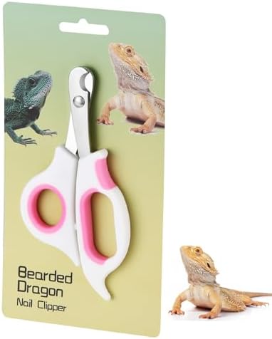 Bearded Dragon Nail Clippers with Precise Angled Edges by KEUYE