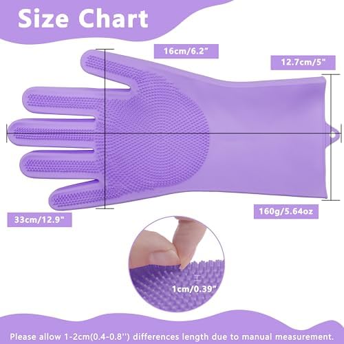 Pet Grooming Gloves—Dog Washing Gloves with High-Density Teeth - Image 2