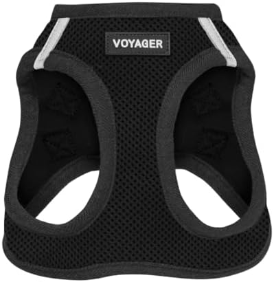 Voyager Step-in Air Dog Vest Harness - Black, XXX-Small by BestPetSuppliesLLC