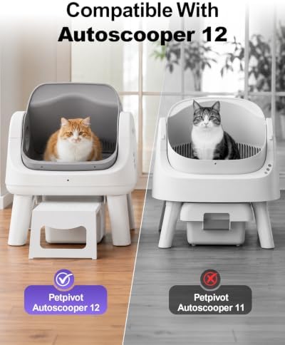 180 Count Automatic Cat Litter Box Liners for Petpivot 12（ Not Fit As 11 ） - Image 2
