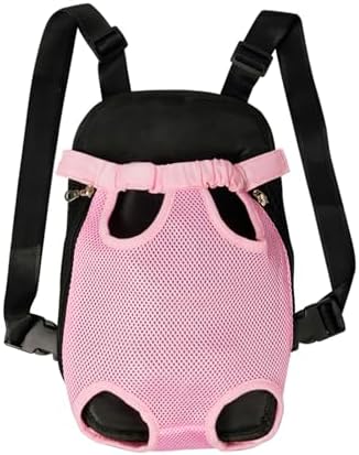 FEimaX Dog Carrier Backpack Pet Legs Out Front Cat Travel Bag, Adjustable Puppy Backpacks Carriers Hands-Free for Small Medium Dogs Cats Hiking Traveling Camping Daily Walking - Image 2