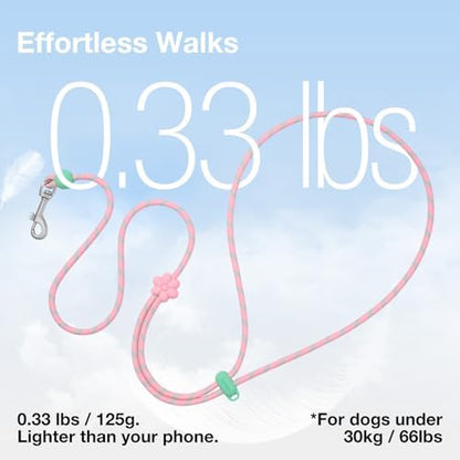 VETRESKA Crossbody Hands Free Dog Leash, 5FT Adjustable Leash (Flora) - Image 6