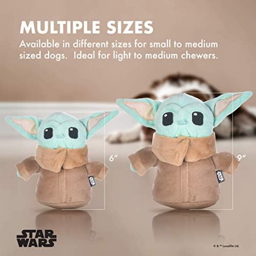 STAR WARS for Pets The Mandalorian Child Plush Figure Dog Toy, 9 Inch - Image 3