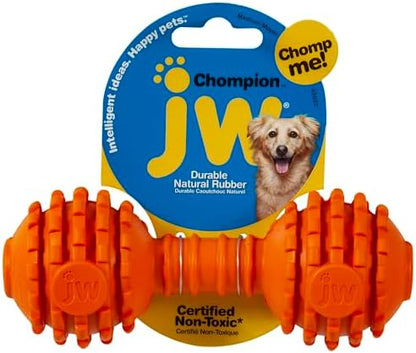 JW Pet Chompion Heavyweight Dog Chew Toy for Medium Breeds, Assorted Colors by JWPet