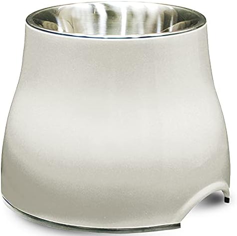 Dogit Elevated Dog Bowl for Large Dogs, White by Dogit
