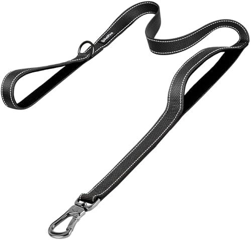 PetiFine 6FT Heavy Duty Dog Leash with Soft Padded Double Handle by PetiFine