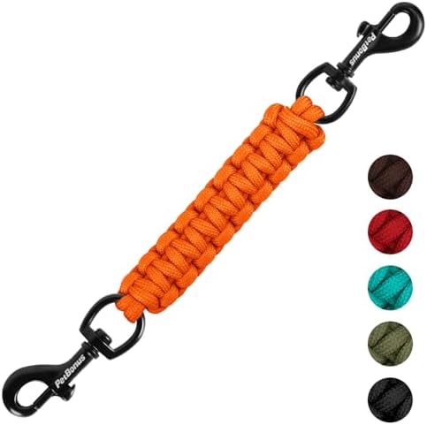 PetBonus Dog Collar Safety Clip, Handmade Prong Collar to Harness Connector by Petbonus