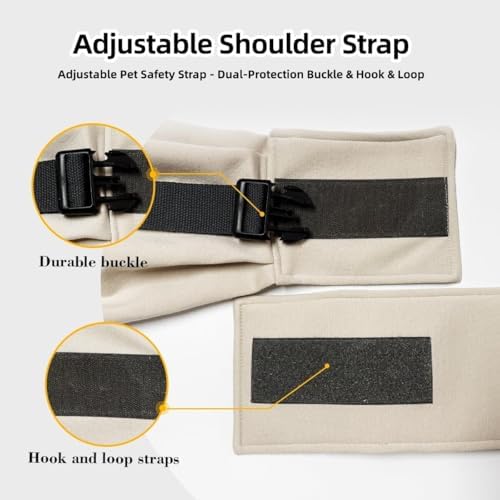 Dog Sling Carrier for Small Dogs up to 15 lbs, Hands-Free, Size L - Image 4