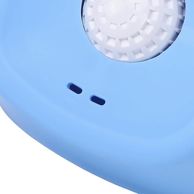 Slow Feed Liquid Dog Bowl, Dog Licking Bowl, Anti-Slip Entertained Lick Ball for Large Medium Small Dogs Wet Food, Water & Treats Dogs Anxiety Relief, Boredom and Post-Op Care (Blue)