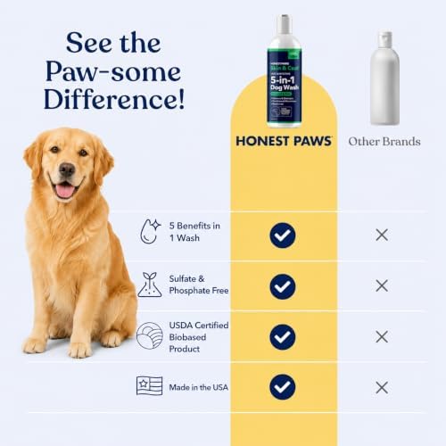 Oatmeal Aloe Dog Shampoo and Conditioner, Itchy Skin Relief, Sensitive Skin - Image 3