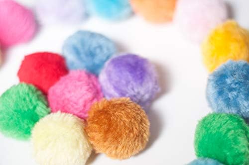 Fashion's Talk Cat Toys Furry Rattle Ball for Kitty 6 Pack - Image 2