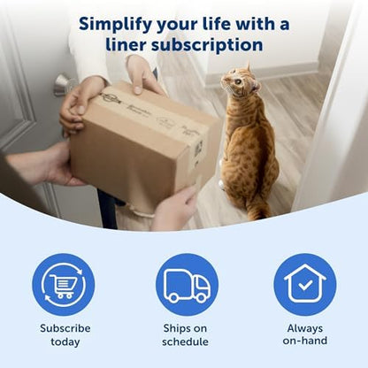 PetSafe ScoopFree SmartSpin Litter Box Waste Bin Liners, 25 Count - Image 5