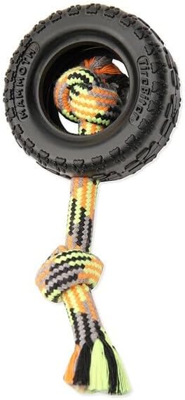 Mammoth TireBiter II Rope Dog Toy 3.75" Long - Pack of 3