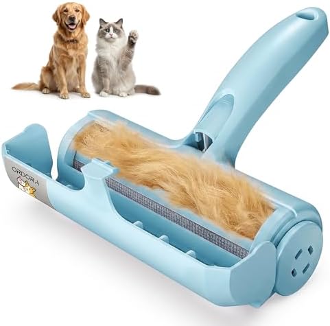 ORDORA Pet Hair Remover Roller, Reusable Lint Roller for Dog and Cat Hair by ORDORA