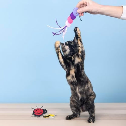 Fringe Studio Living THE Bug Life, Small Plush Cat Toy, 3PCS Set, PetShop Collection (904041) - Image 6