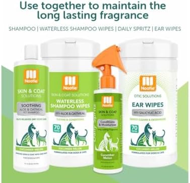 Nootie Waterless Shampoo Wipes, Cucumber Melon, Long-Lasting Fragrance - Image 4