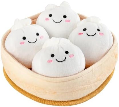 Sedioso Dog Squeaky Toys, 5-Pack Interactive Dogs Toy, Stuffed Dog Chew Toys, Durable Plush Toy for Puppy, Small, Middle, Large Dogs by Sedioso