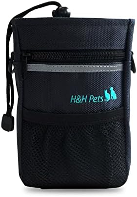 H&H Pets Dog Treat Pouch with Shoulder Strap, Waste Bag Dispenser, Dog Treat Pouch, Training Accessories by H%26H+Pets