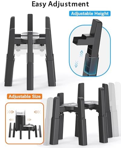CZPET Dog Water Dispenser Stand, Pet Automatic Feeder Holder, Stand Only - Image 3