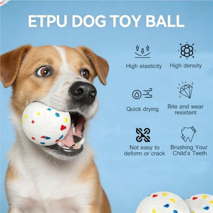 Dog Toy Balls, 2.3 Inch ETPU Material, Replacement Balls for Automatic Ball Launcher Machine - Image 2