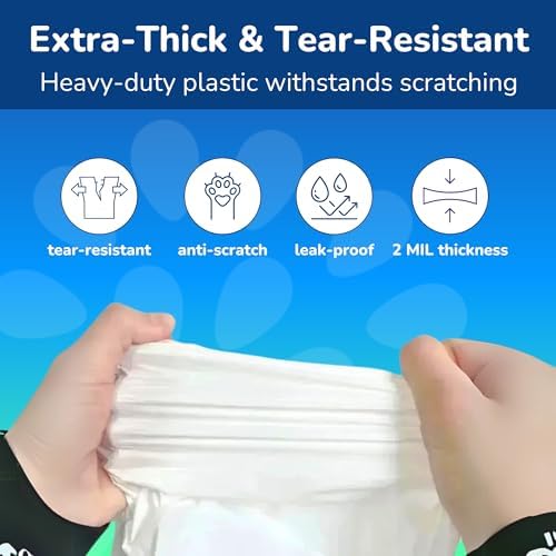 Pet N Pet Cat Litter Box Liners, 14 Count, Drawstring Bags Jumbo 36x18 Fit - Image 5