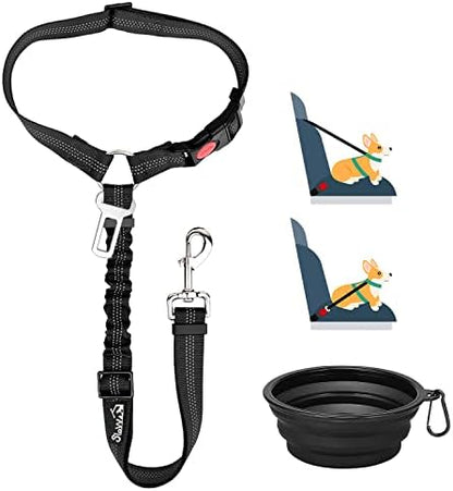 Lukovee Dog Car Seat Belt, 2 Pack, Headrest Restraint by Lukovee